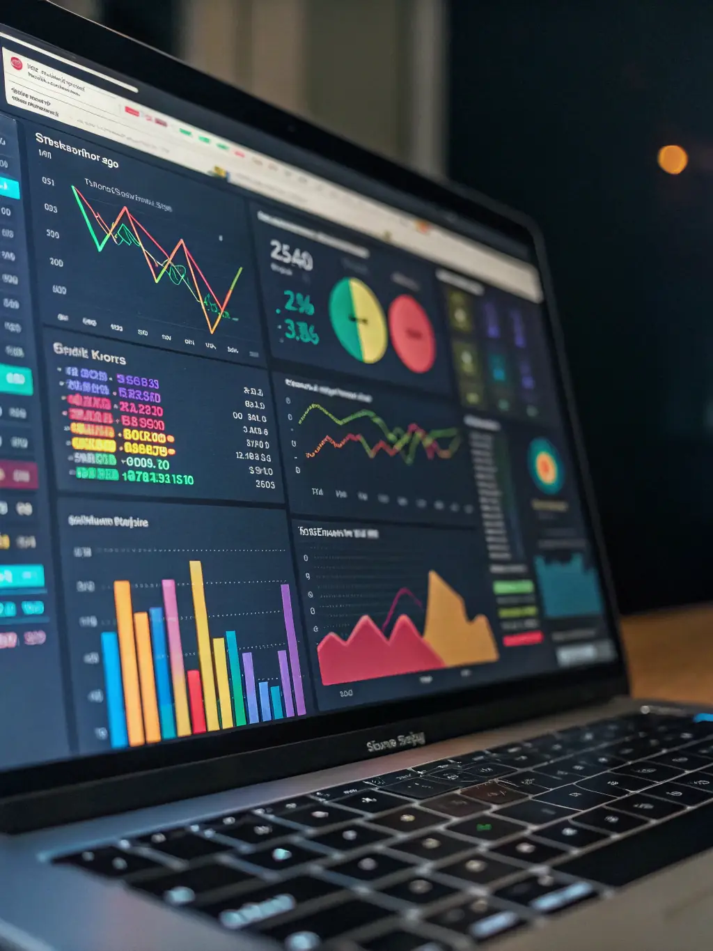 A graphic depicting data visualization techniques, emphasizing the importance of clear communication of insights, as covered in our data science program.